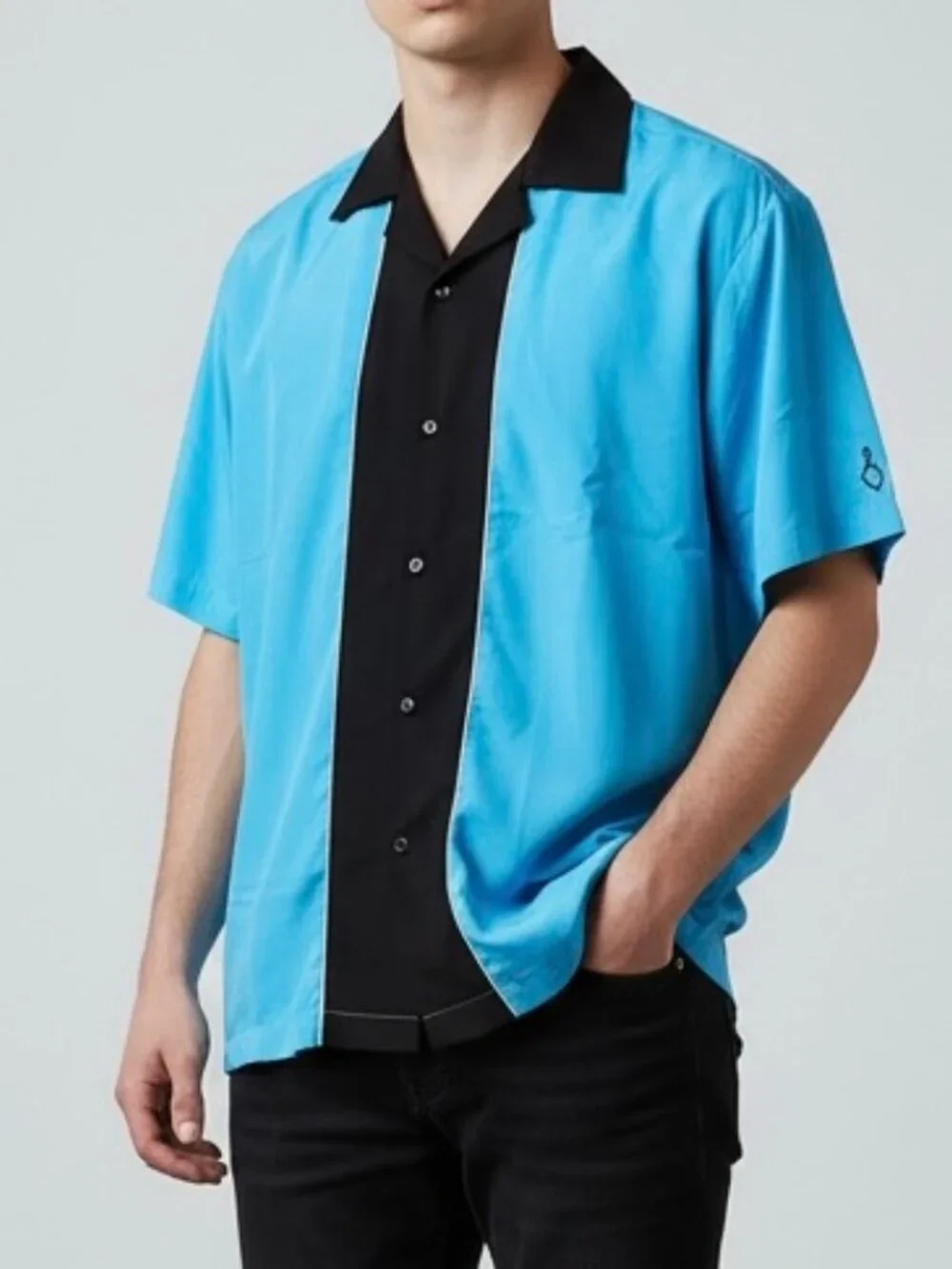 New Classic Bowling Shirt from The Bowling Shirt Company men’s size LARGE